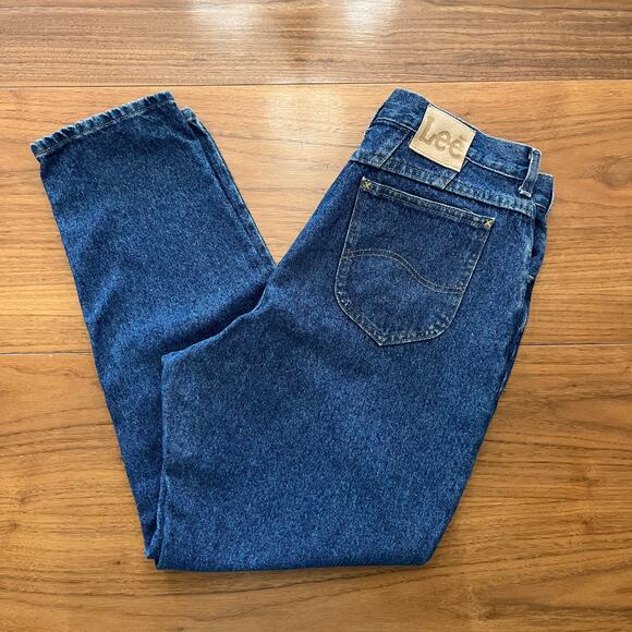 Vintage Lee Jeans Relaxed Tapered Size 18 Short Petite - Picture 12 of 12